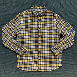 Forever 21 Men’s Yellow L/S Flannel